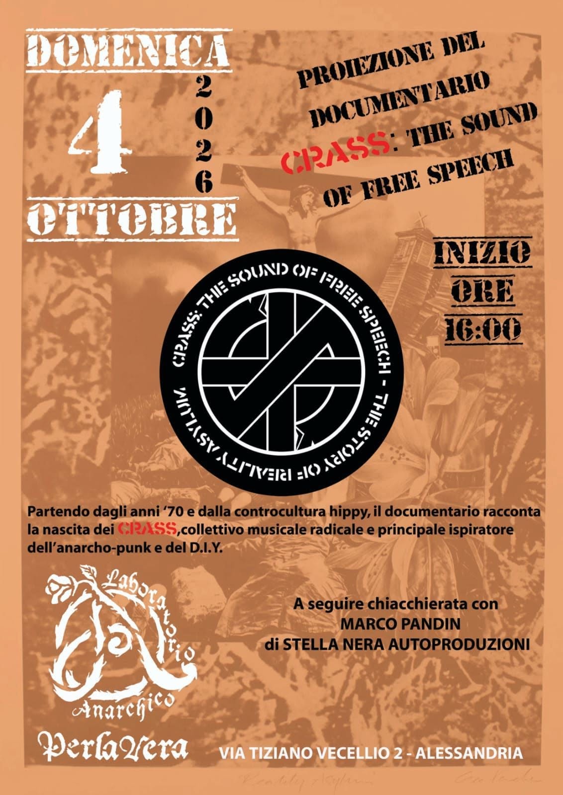 Documentario CRASS: the sound of free speech