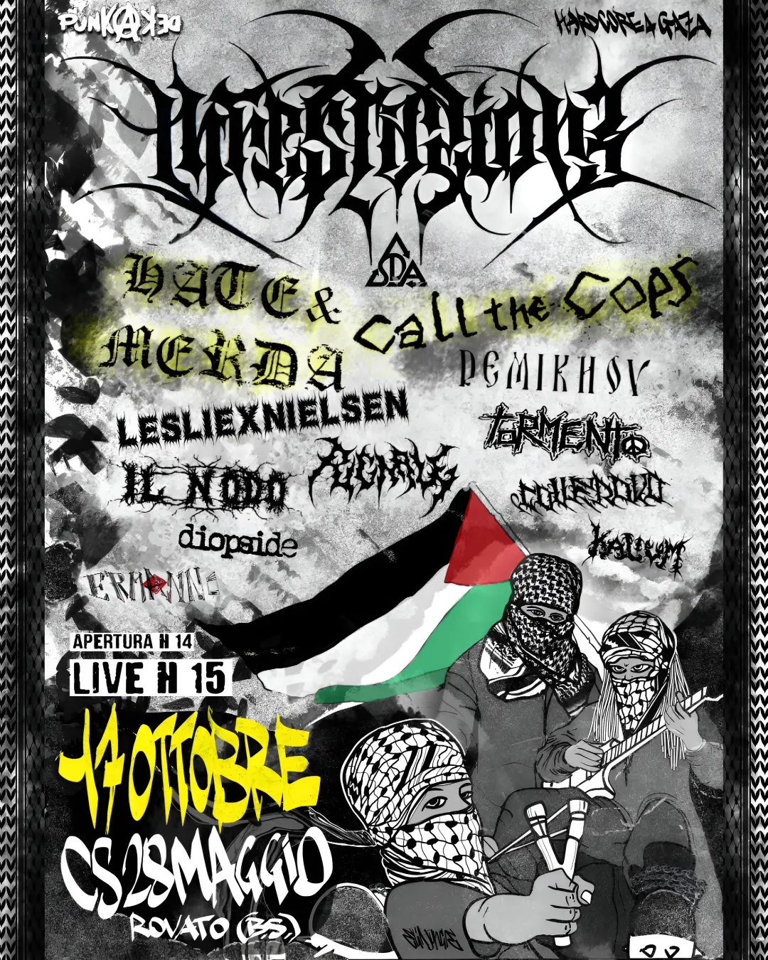 INFESTAZIONE 3 – Il festival punk hardcore di Brescia