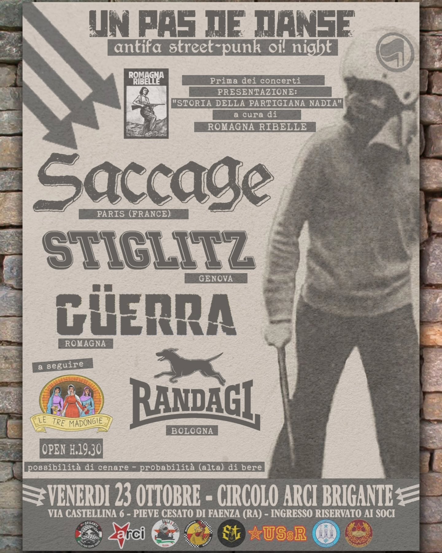 UN PAS DE DANSE - Stiglitz, GÜERRA, Saccage, Randagi