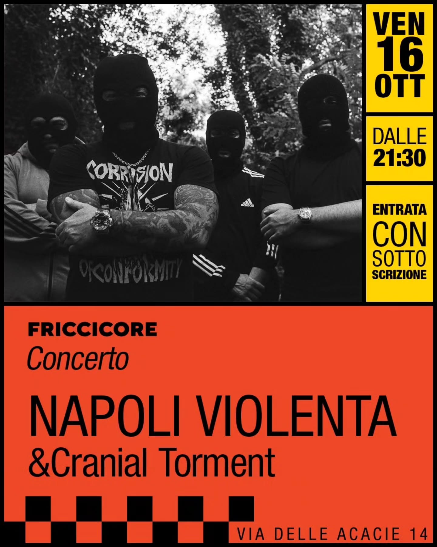 Napoli Violenta + Cranial Torment
