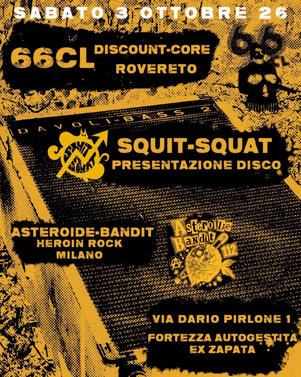 66CL + Squit Squat + Asteroide Bandit