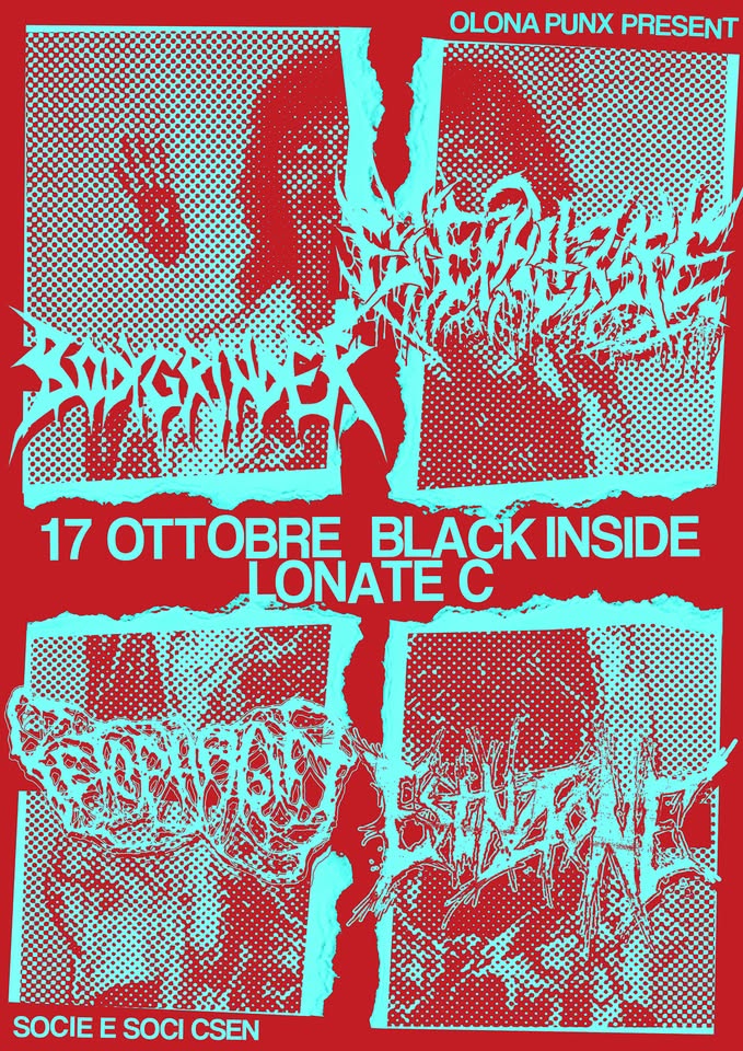 Bodygrinder + Funeral Rape + Fetophagia + Estinzione