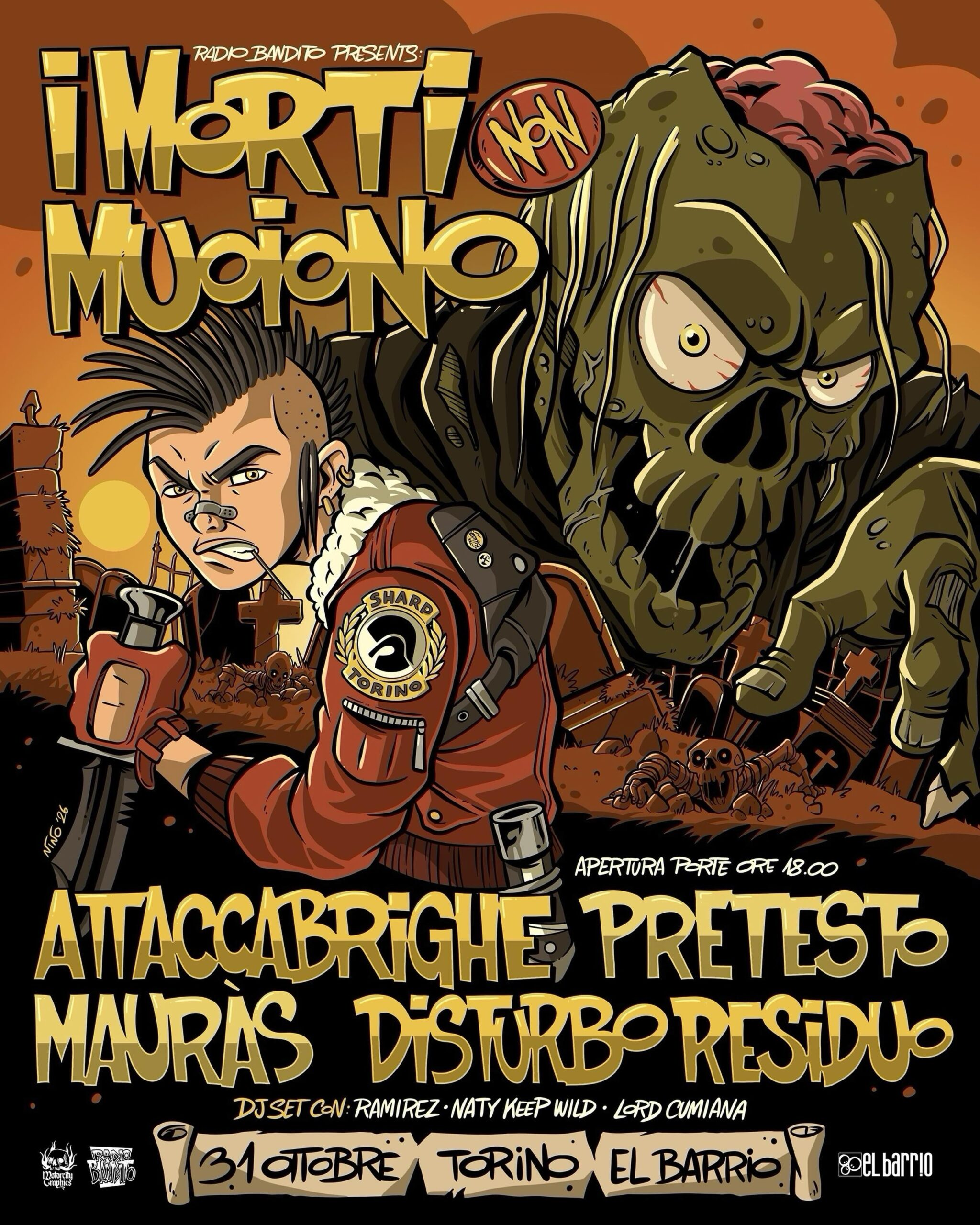 Attaccabrighe, Pretesto, Mauràs, Disturbo Residuo