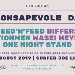 inconsapevole days 2019