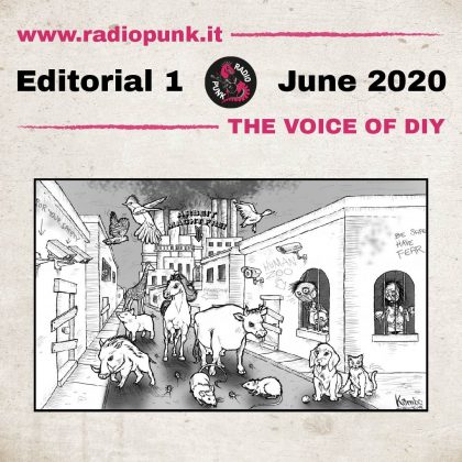 immagine copertina editoriale 1 giugno 2020 radio punk