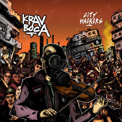 krav boca city hackers album cover