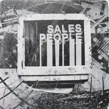 copertina del disco salespeople lacittàdolente