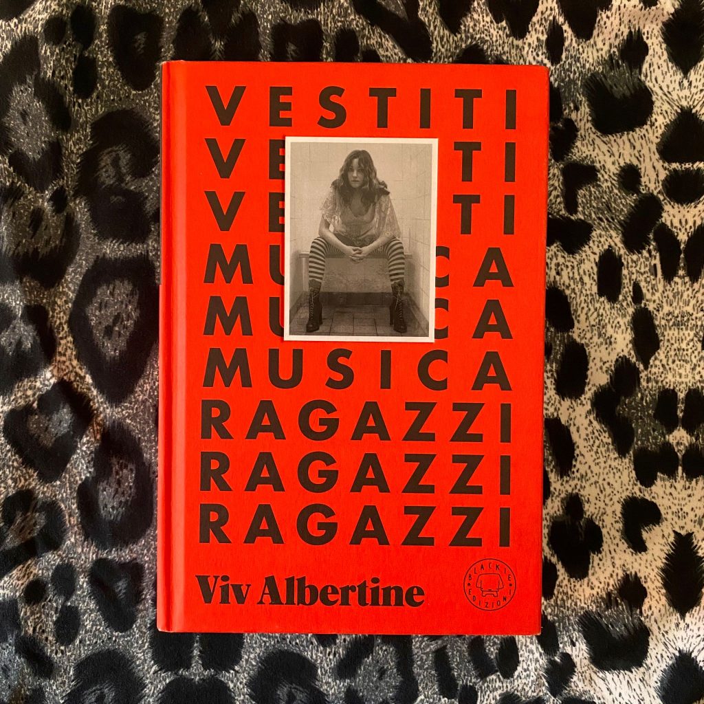 Viv Albertine Vestiti, musica, ragazzi Libro Copertina // Viv Albertine Clothes music boys book cover